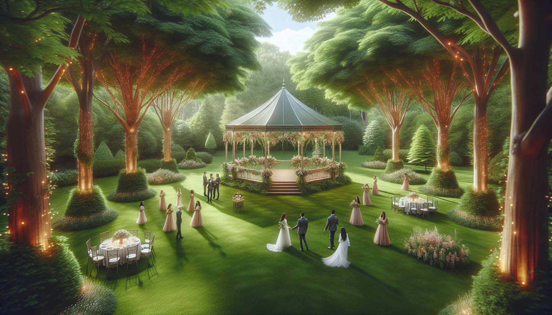 Elevate Your Garden Parties and Weddings with Gazebo Hire